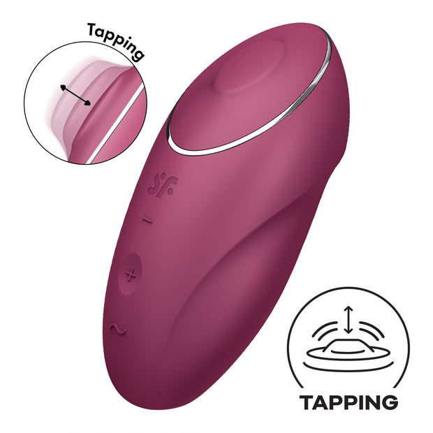 Satisfyer Tap & Climax 1 - Rot
