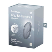 Satisfyer Tap & Climax 1 - Blau/Grau