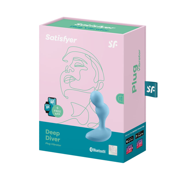 Satisfyer Deep Diver Connect App - Blau