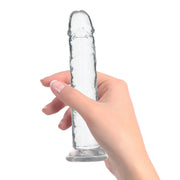 Crystal Addiction - Transparenter Dildo - 18 cm