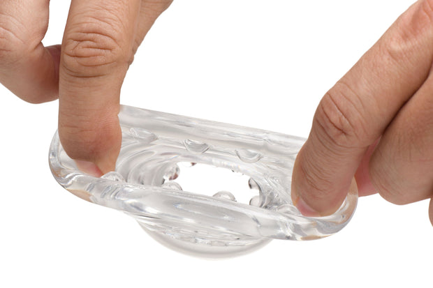 XR Brands - Ball Stack Hodenstretcher - Transparent