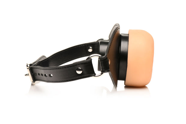 XR Brands - Ass Face Mundgag - Beige