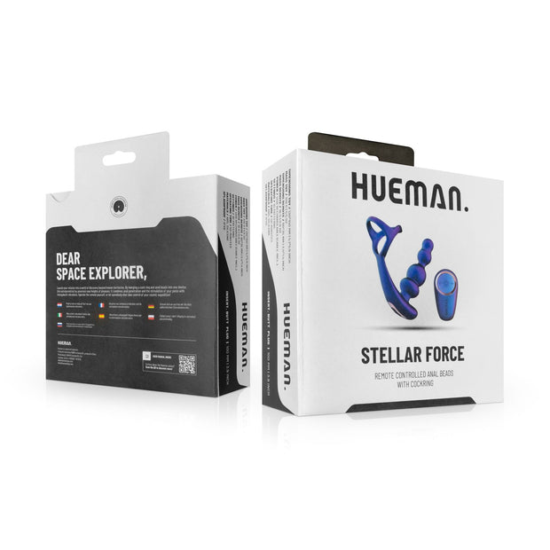 Hueman - Stellar Force Butt Plug mit Cockring