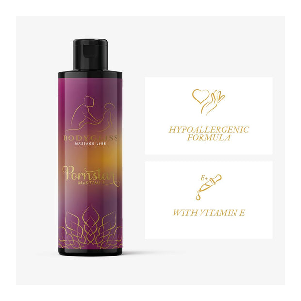 BodyGliss - Massageöl und Gleitmittel in 1 Pornstar Martini - 150 ml