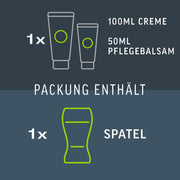 Veet Men Intim-Haarentfernungs-Set für Männer - 100 ml Tube & 50 ml Balsam