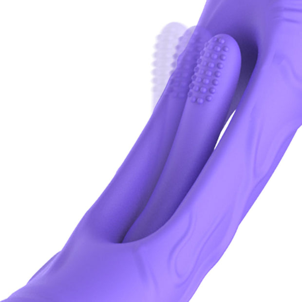 Good Vibes Only - Flax Vibrierender Dildo mit G-Punkt-Stimulator