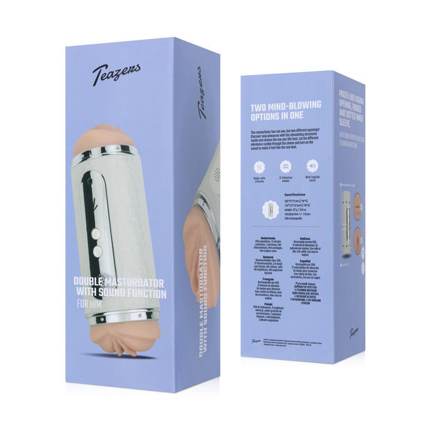 Teazers Elektrischer Masturbator beidseitig