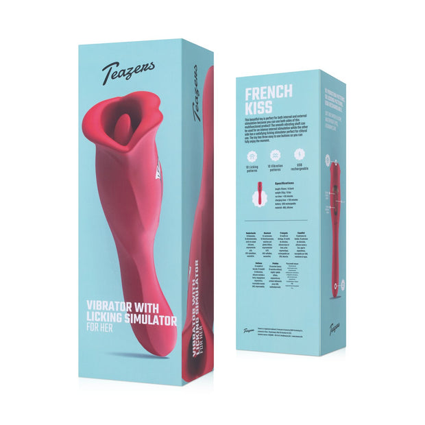 Teazers Vibrator mit leckendem Klitorisstimulator