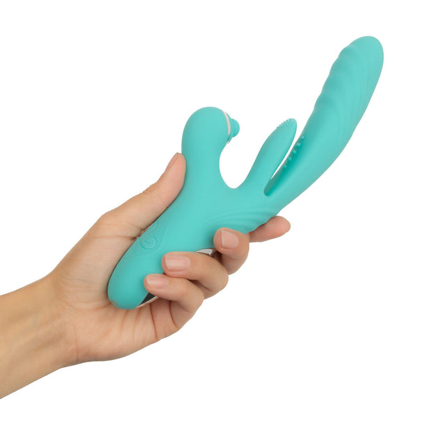 Good Vibes Only - Lisa Stoßender Rabbit-Vibrator mit G-Punkt-Stimulator