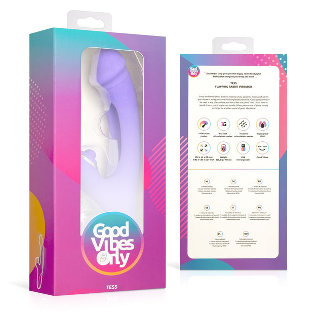 Good Vibes Only - Tess Rabbit Vibrator mit G-Punkt-Stimulator