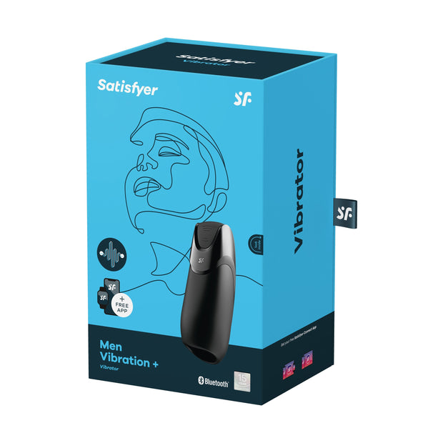 Satisfyer Men Vibration+ Connect App - Schwarz