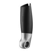 Satisfyer Power Masturbator+ Connect App - Schwarz/Silber