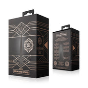 Rosy Gold - Halsband mit Flogger - Schwarz