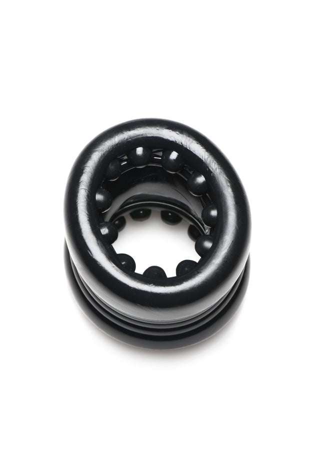 XR Brands - Ball Stack Hodenstretcher - Schwarz