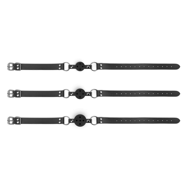 Bedroom Fantasies - Set mit 3 Ball Gags - Schwarz