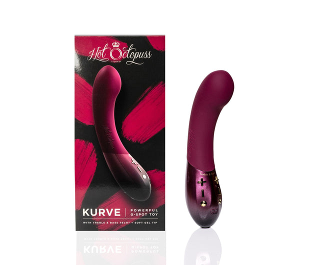 Hot Octopuss Kurve G-Punkt-Vibrator - Pflaume