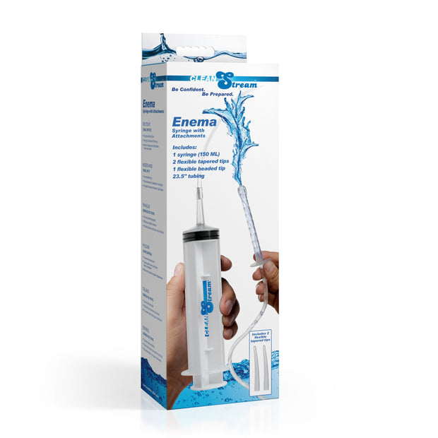 XR Brands - Einlauf-Spritze mit Zubehör - 150 ml