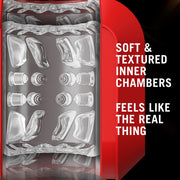 Blush Novelties - SlamBox Masturbator - Rot/Schwarz