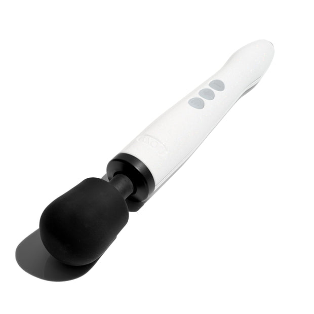 Doxy - Die Cast R Wiederaufladbarer Wandmassager Stardust - Weiß