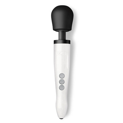 Doxy - Die Cast R Wiederaufladbarer Wandmassager Stardust - Weiß