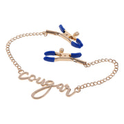 Sportsheets - Cougar Brustwarzenklemmen - Gold