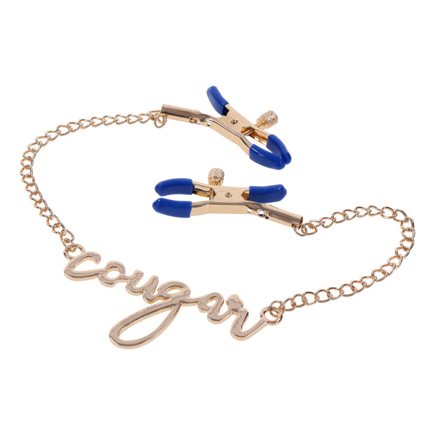 Sportsheets - Cougar Brustwarzenklemmen - Gold