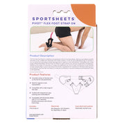 Sportsheets - Pivot Flex Fuß Strap-On - Schwarz