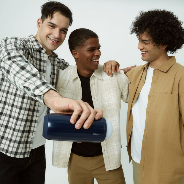 SVAKOM - Sam Neo 2 Interaktive Masturbator - Blau