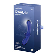 Satisfyer Double Crystal – Hellblau