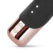 Rosy Gold - Rabbit Vibrator mit Stoßfunktion - Schwarz