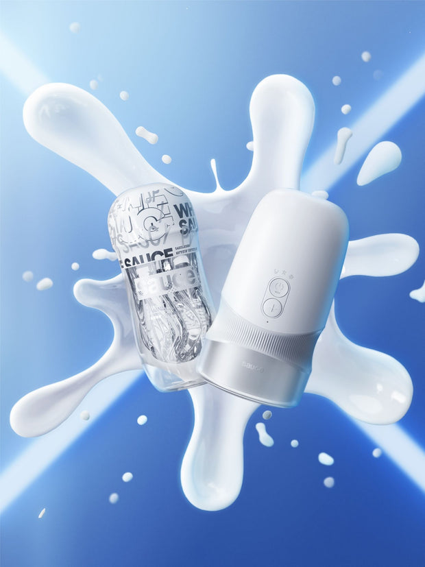Sauce - Extra Sauce Automatischer Masturbator - Weiß