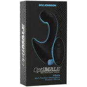 Doc Johnson - OptiMALE Vibrating P-Curve - Schwarz