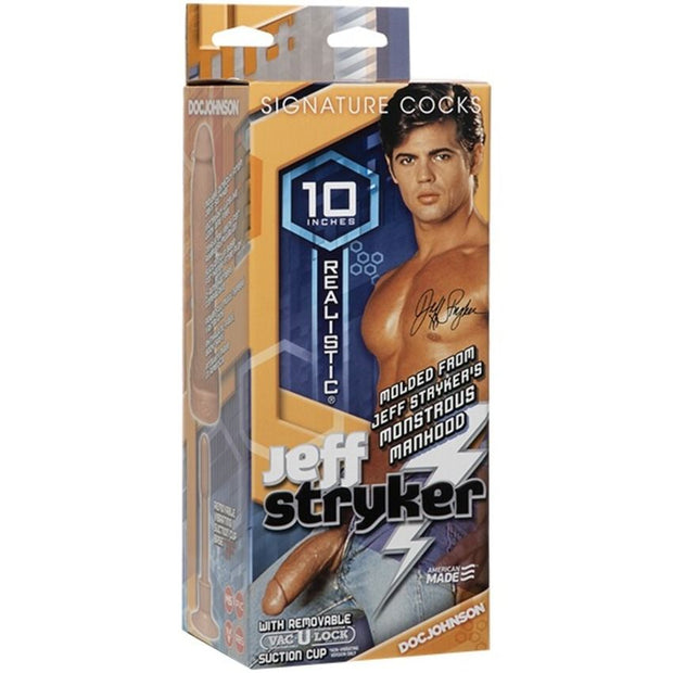 Doc Johnson - Signature Cocks Jeff Stryker Realistische Penis - Beige