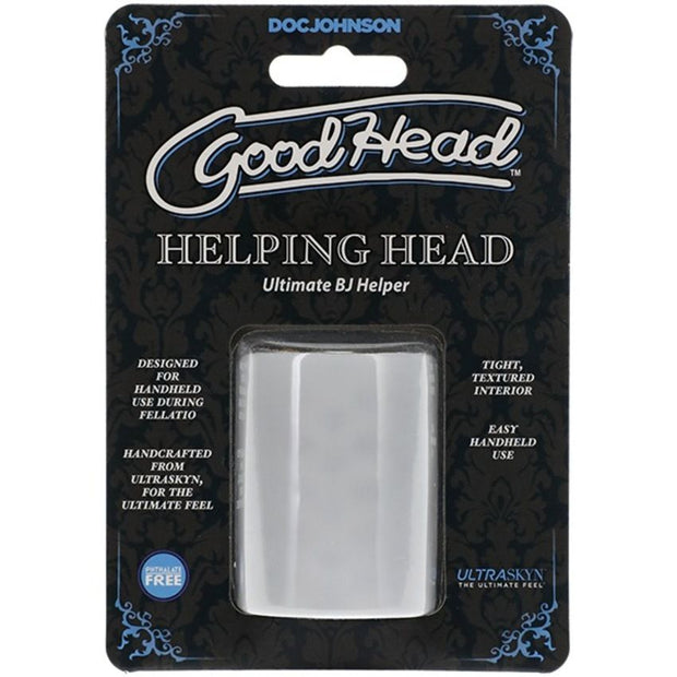 Doc Johnson - GoodHead Helping Head - Weiß