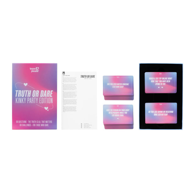 Tease & Please - Truth or Dare Kinky Edition - für Gruppen
