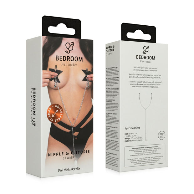 Bedroom Fantasies - Nippel- und Klitorisklemmen - Silber