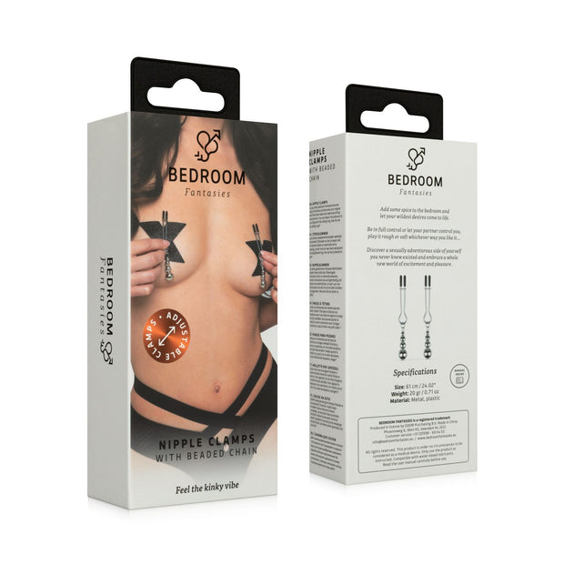 Bedroom Fantasies - Nippel- und Klitorisklemmen - Silber
