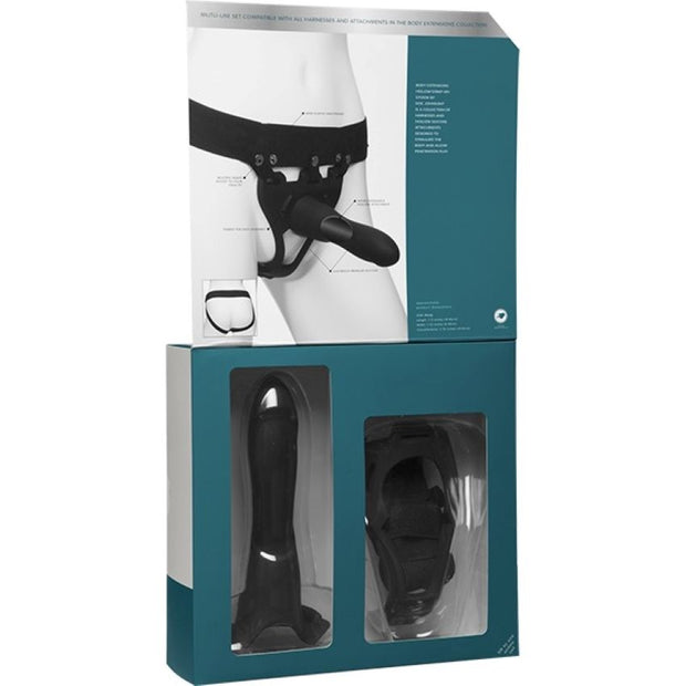 Doc Johnson - Body Extensions BE Strong 2-teilige Set - Schwarz