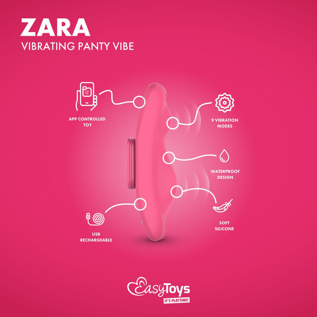 EasyConnect - Panty-Vibrator Zara, app-gesteuert