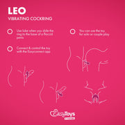EasyConnect - Vibrations-Penisring Leo, app-gesteuert