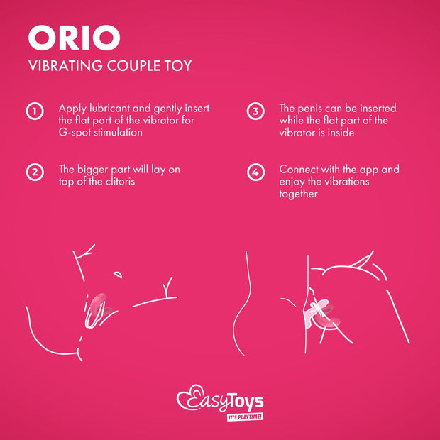 EasyConnect - Paarvibrator Orio, app-gesteuert