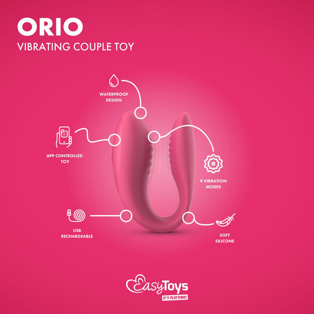 EasyConnect - Paarvibrator Orio, app-gesteuert