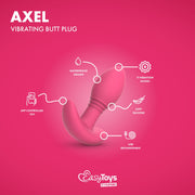 EasyConnect - Vibrierender Analplug Axel, app-gesteuert
