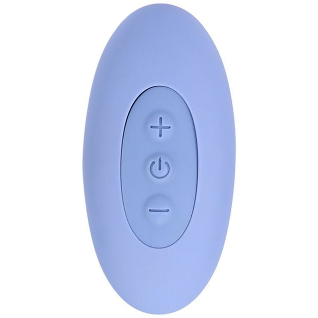 Doc Johnson - Doppelte Vibrator mit Fernbedienung - Blau
