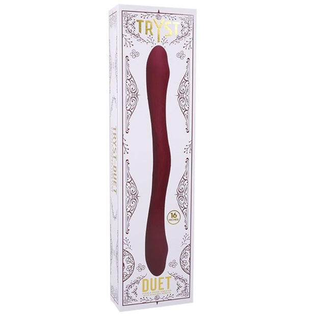 Doc Johnson - Doppelte Vibrator mit Fernbedienung - Rot