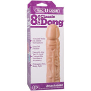 Doc Johnson - VacULock Dildo 20 cm - Beige