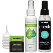 Doc Johnson - VacULock Dual Density Starter Set - Vanille