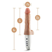 Blush Novelties - Dr. Hammer Stoßender Dildo - Beige