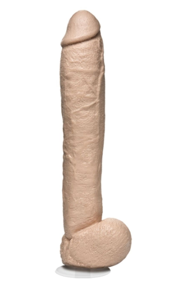 Doc Johnson - Dildo mit Abnehmbarer Vac-U-Lock Saugnapf - Beige