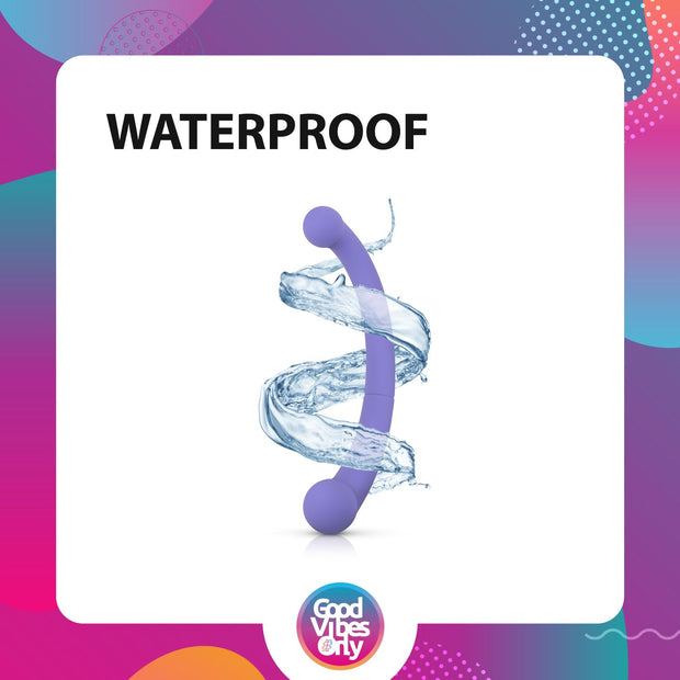 Good Vibes Only - Doppelter Vibrator Jane - Lila